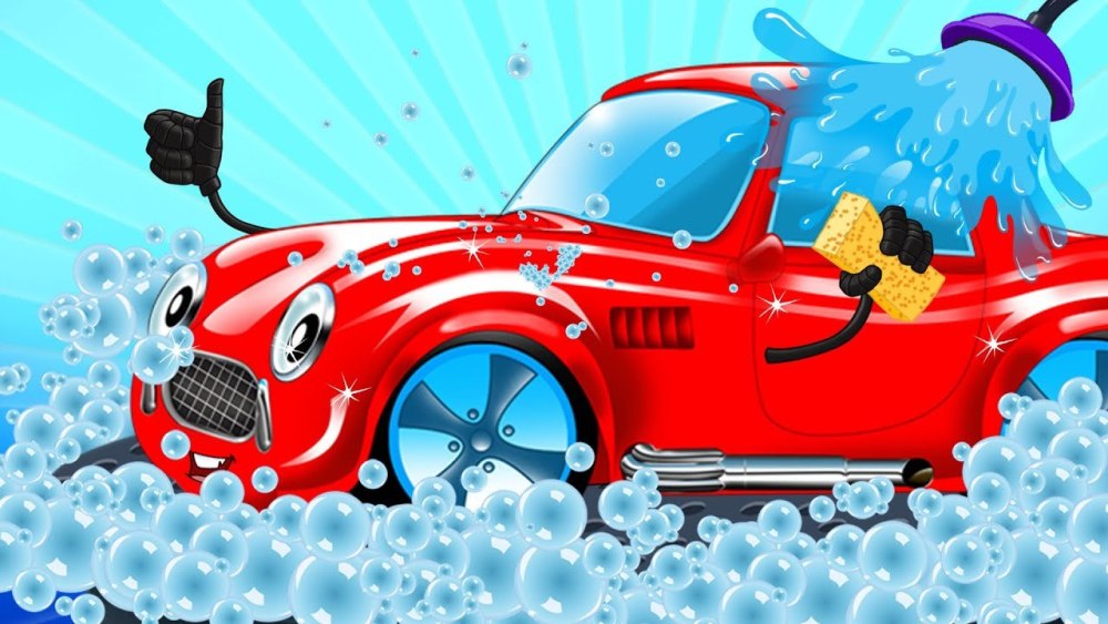 Автомойка фон