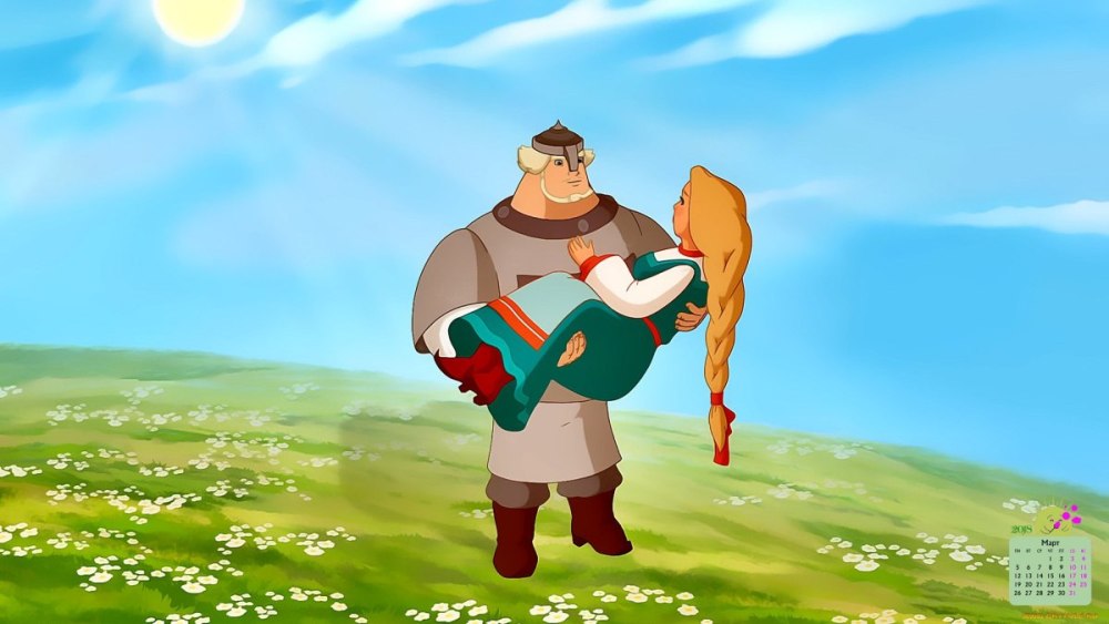 Илья Муромец и Соловей разбойник мультфильм Аленушка