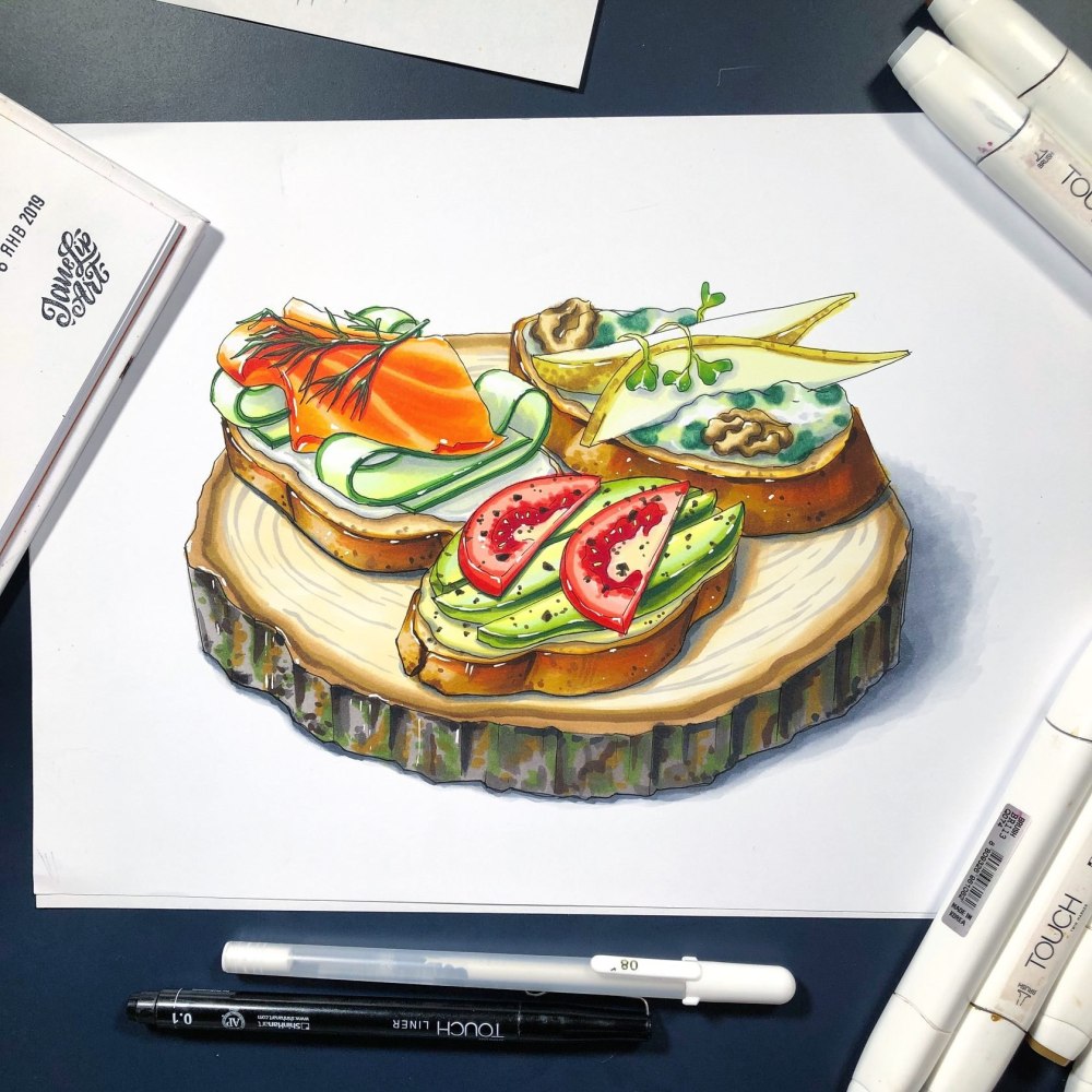 Идеи для рисунков акварелью