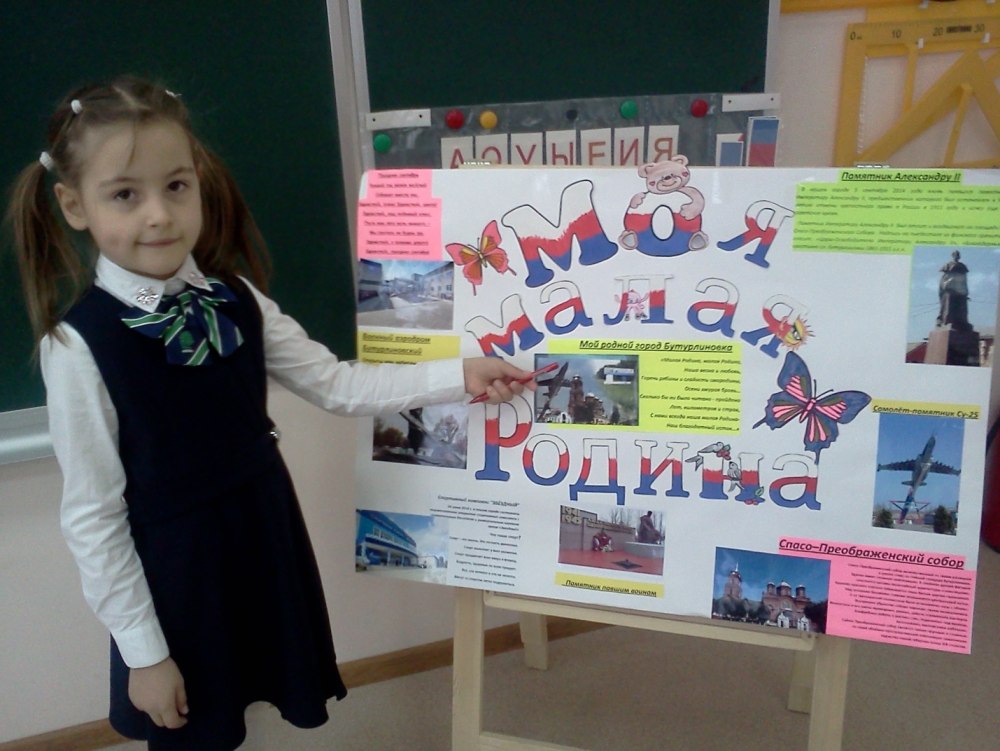 Моя малая Родина 1 класс