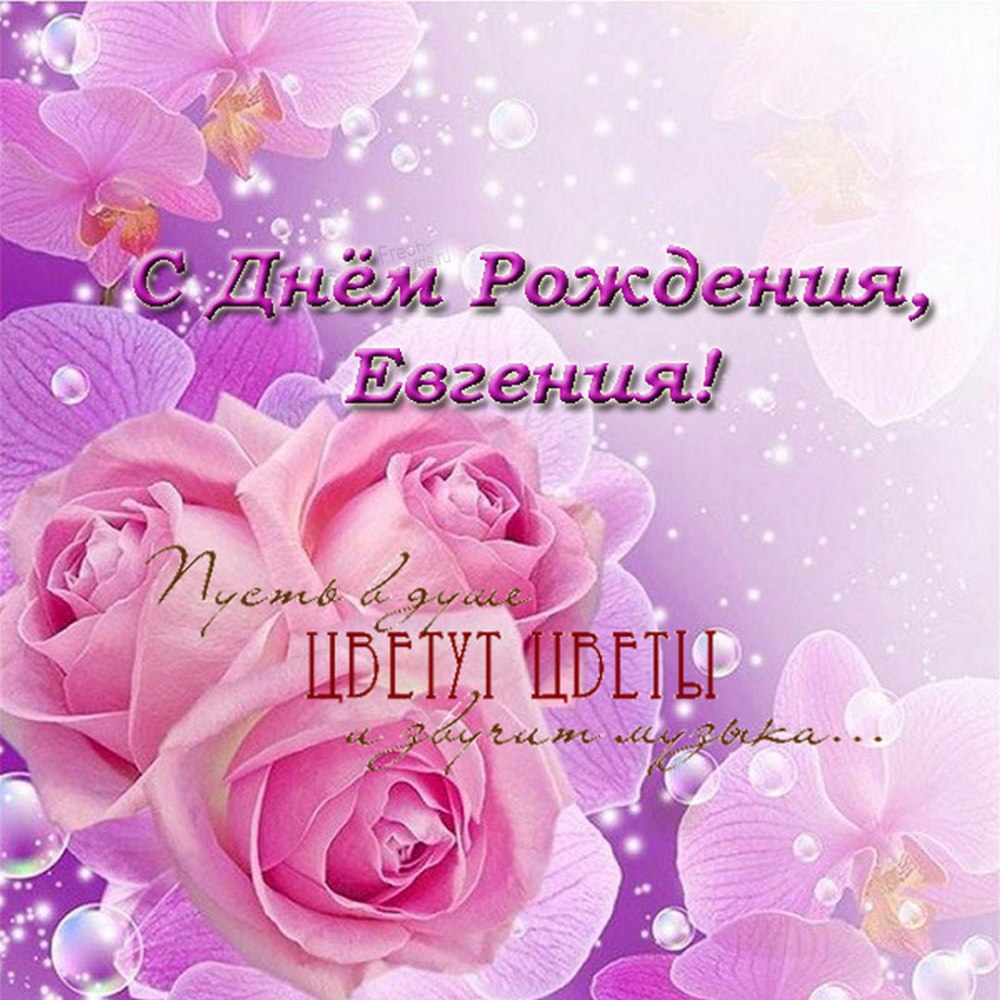 Женечка с днём рождения