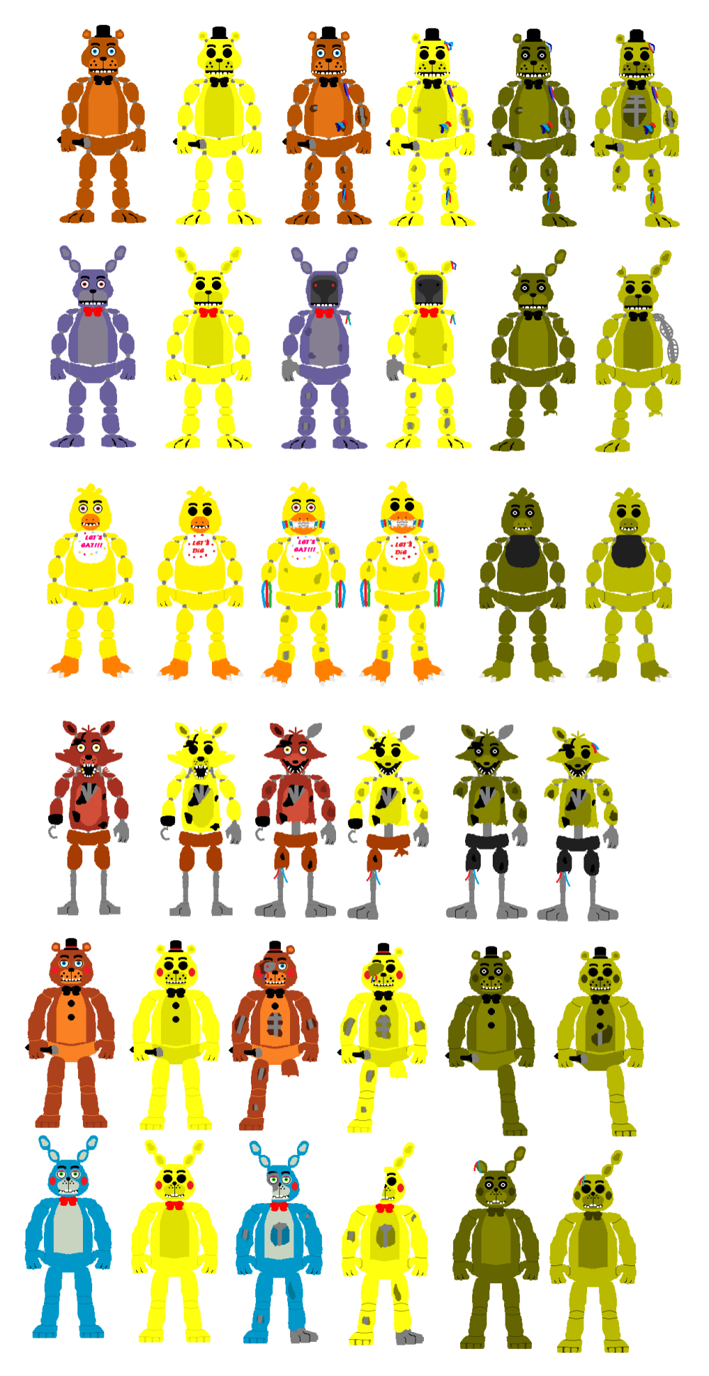 Спрайты для рисуем мультфильмы SCP
