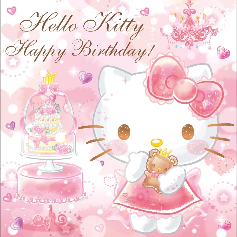 Hello Kitty с днем рождения