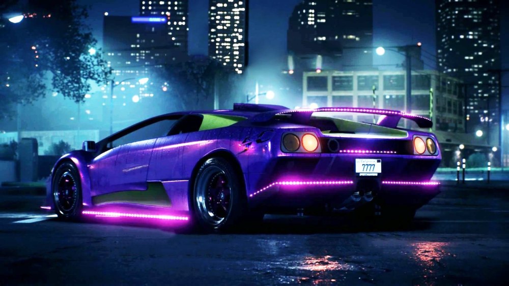 Nissan Skyline GTR r34 ночью