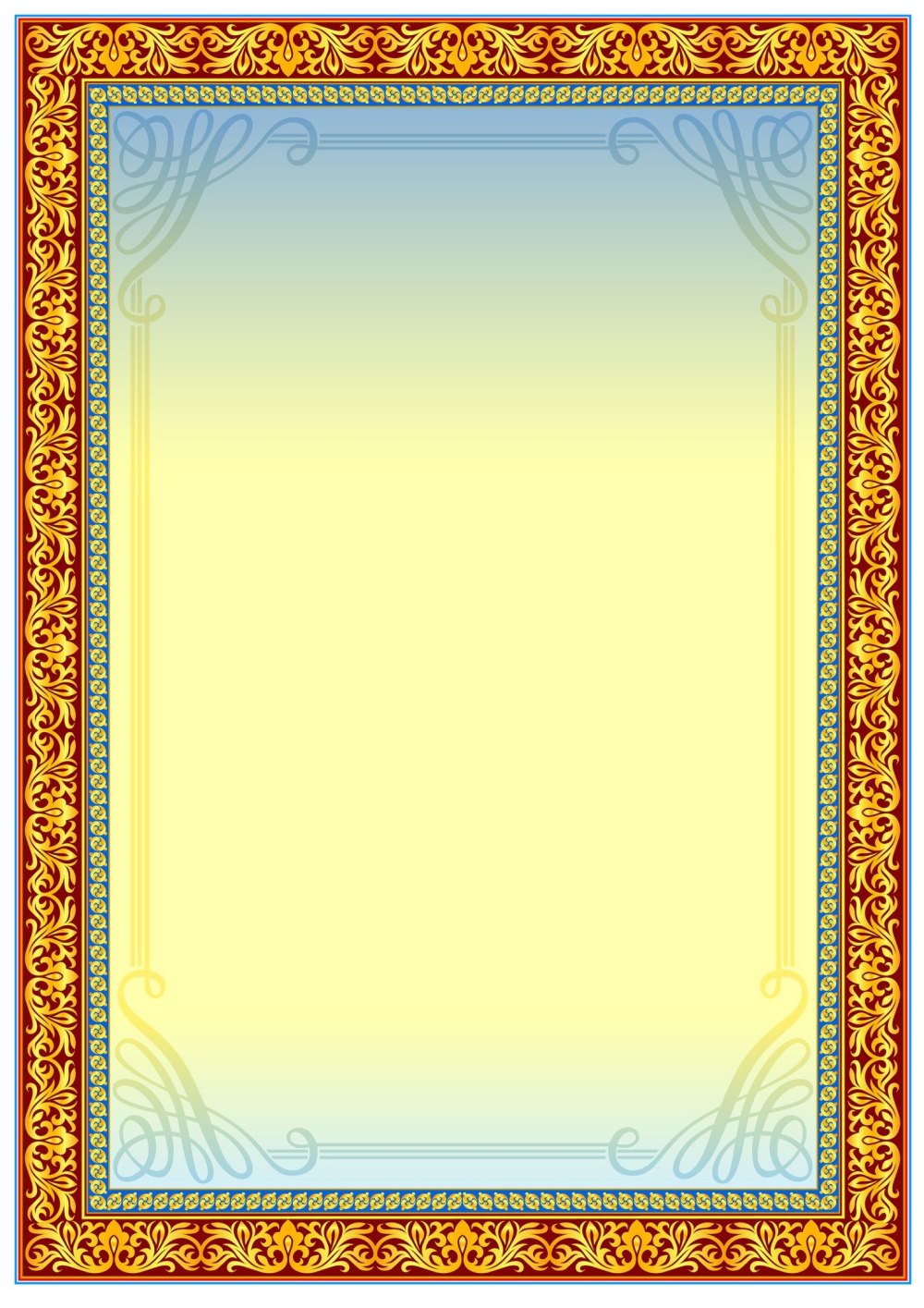 Красная рамка