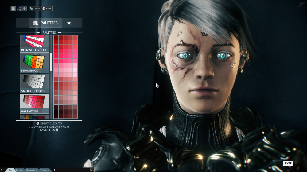 Warframe пресеты оператора