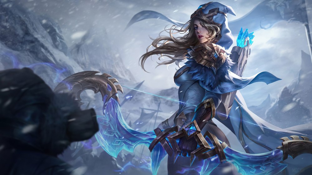 Гвен League of Legends арт