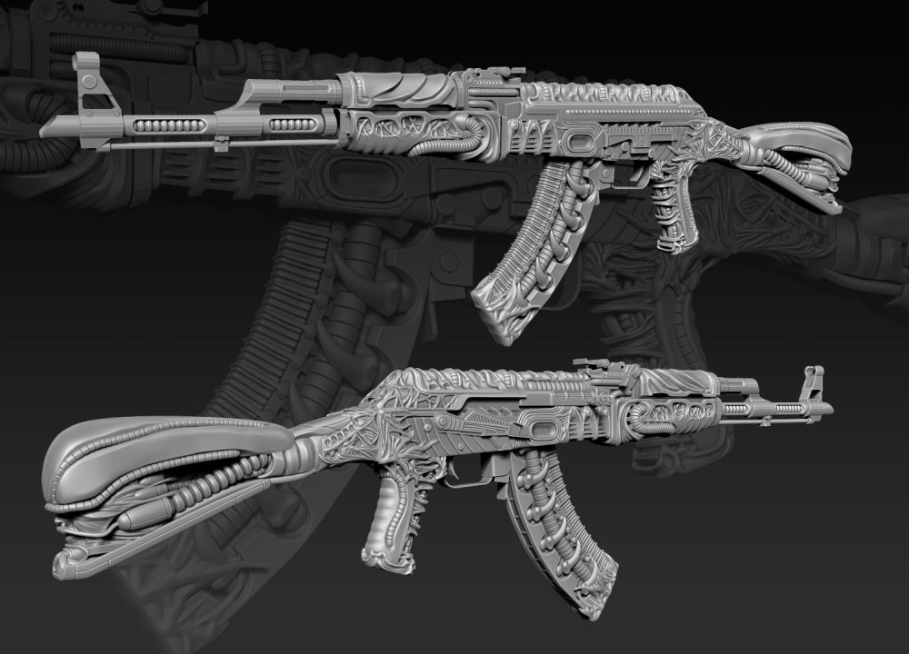 Развертки скинов Standoff 2 AK-47