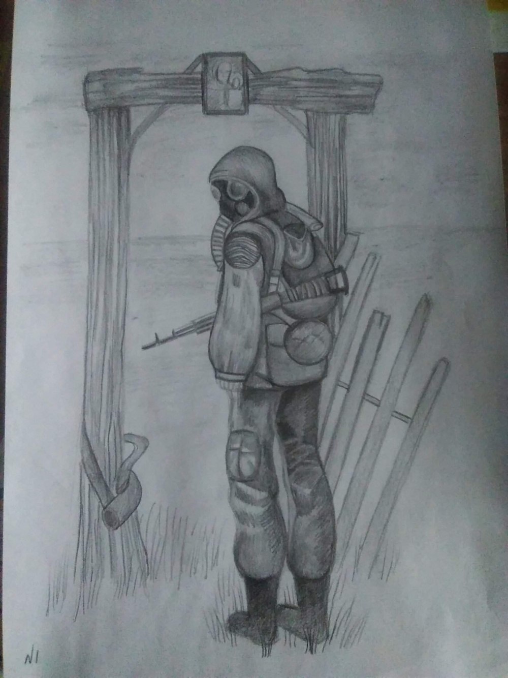 Метро 2033 рисунки