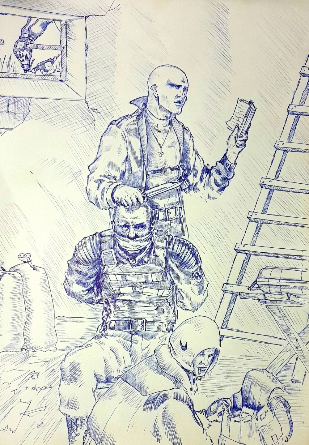 Метро 2033 рисунки