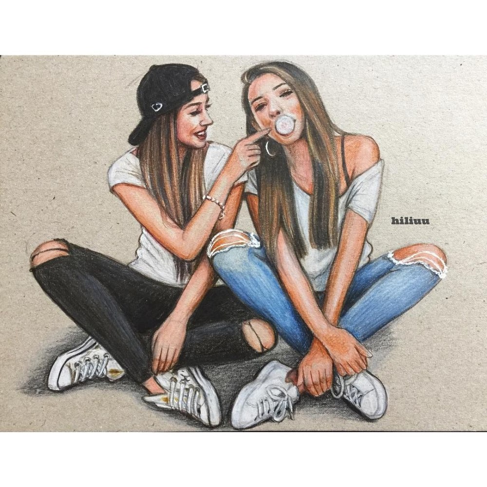 Совместные рисунки для ЛП
