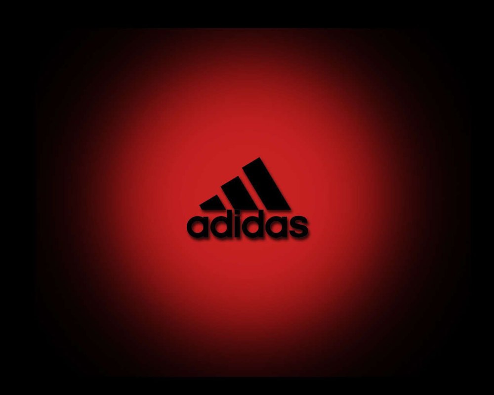 Adidas логотип красный