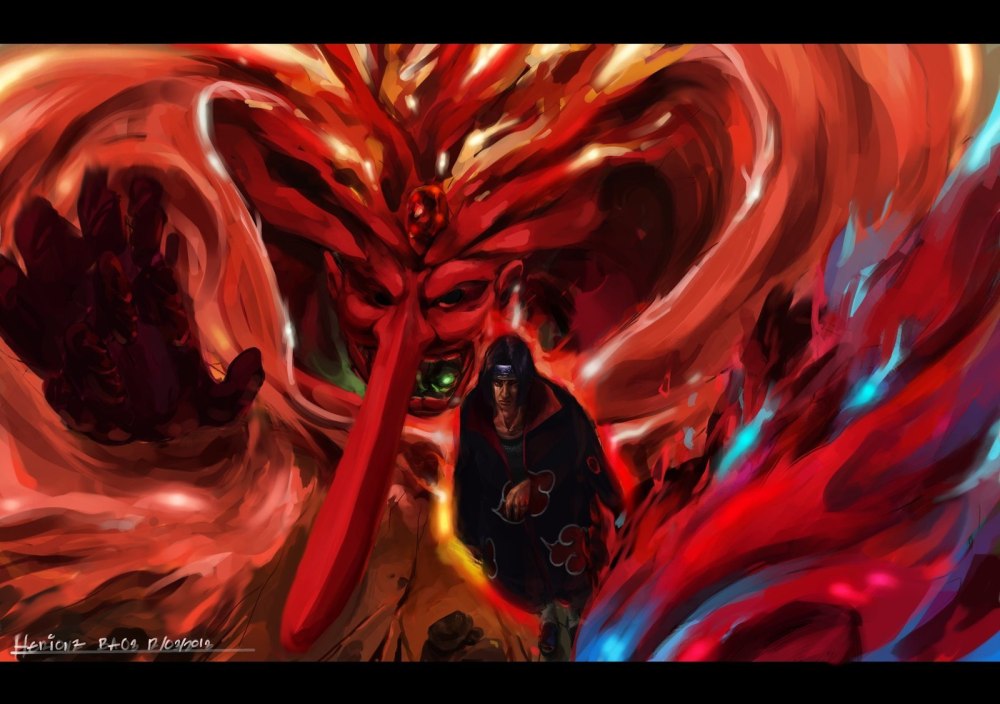 Uchiha Itachi и Сусано