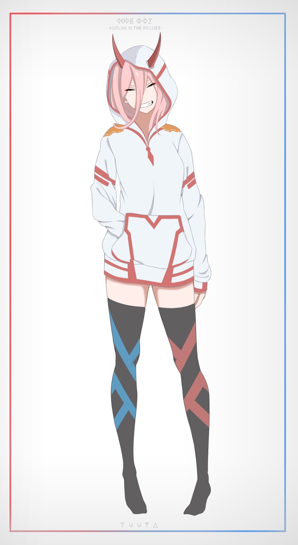 Zero two Франкс в полный рост