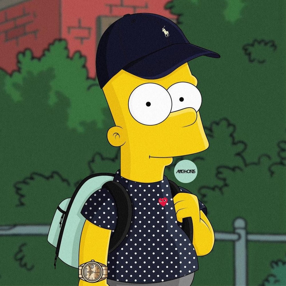 Барт симпсон Hypebeast