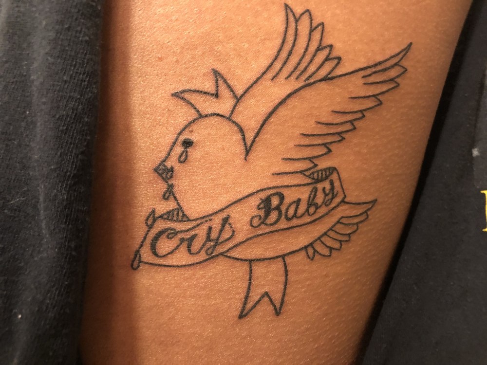 Lil Peep надпись
