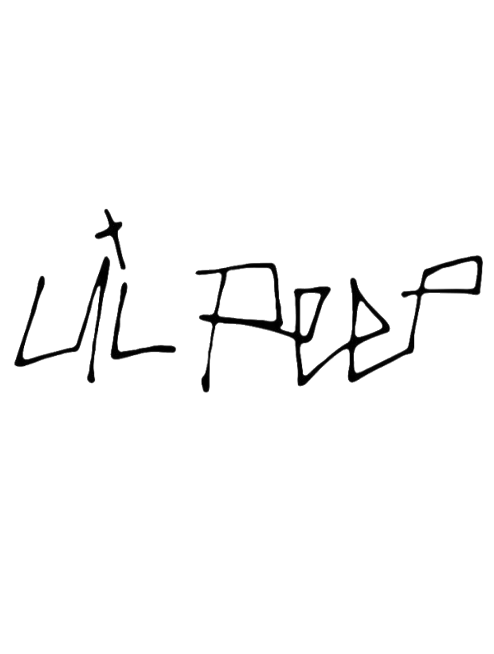 Автограф Lil Peep
