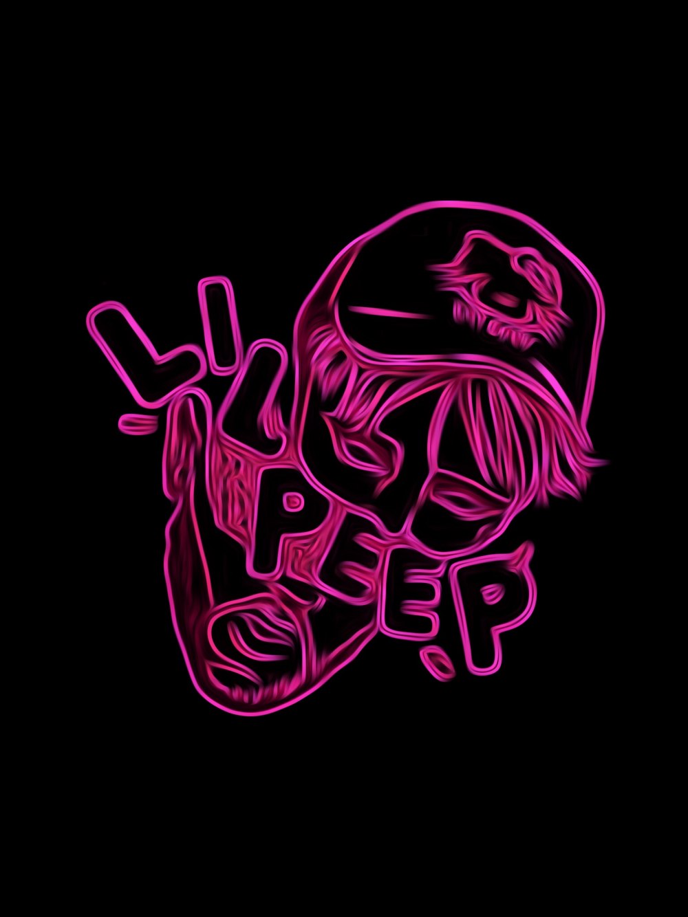 Lil Peep надпись