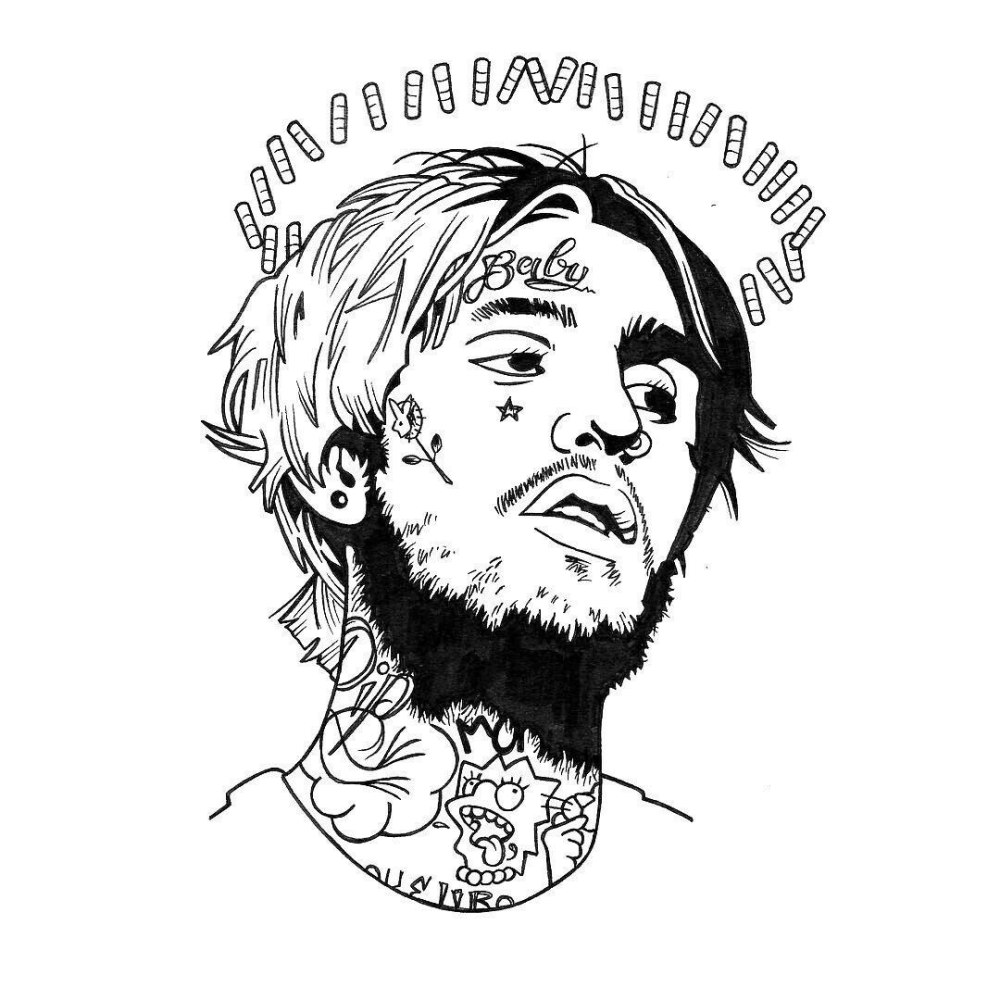 Футболка Hellboy Lil Peep