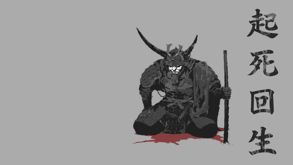 3840x1080 Самурай