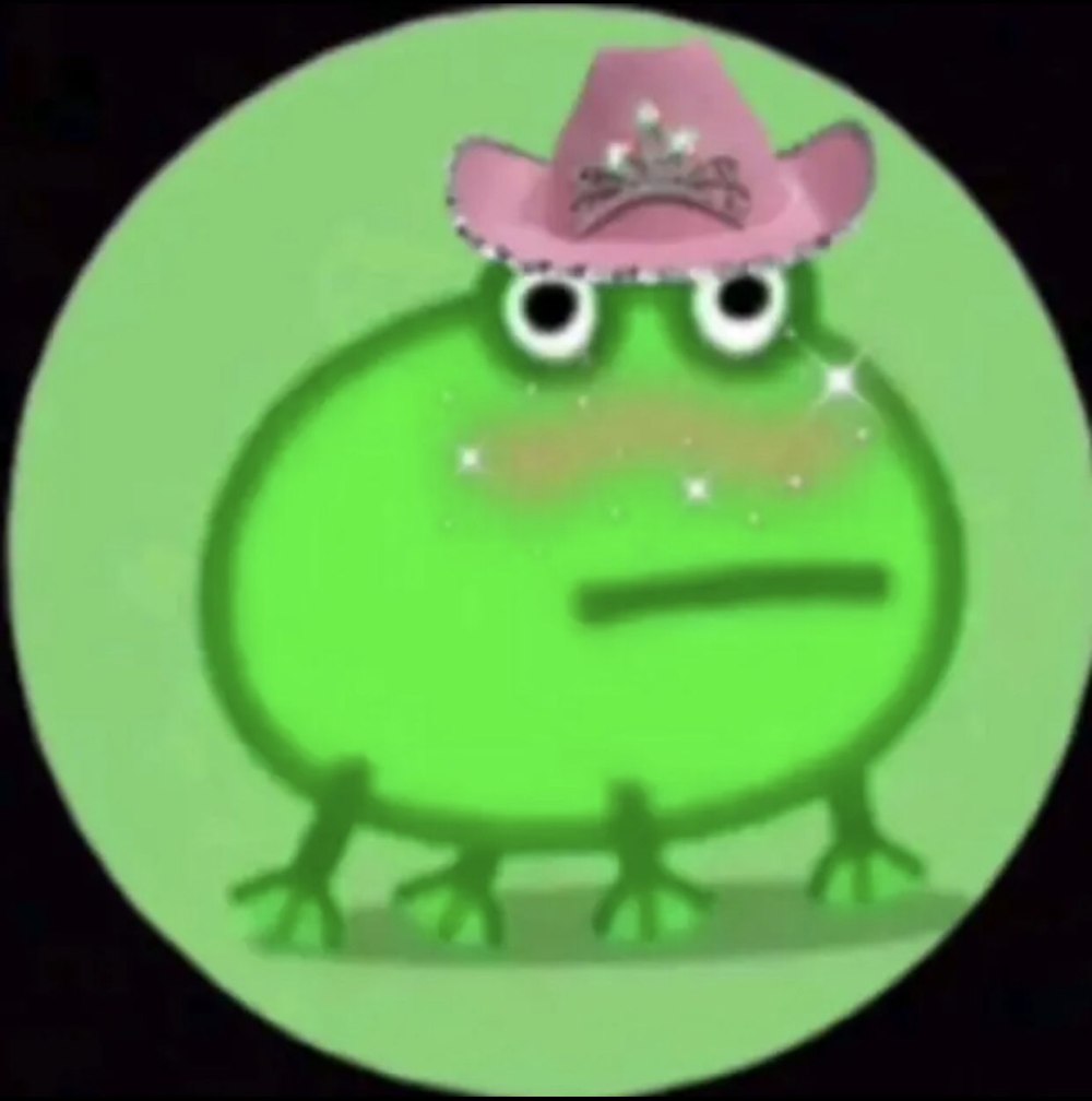 Лягушка сидящая