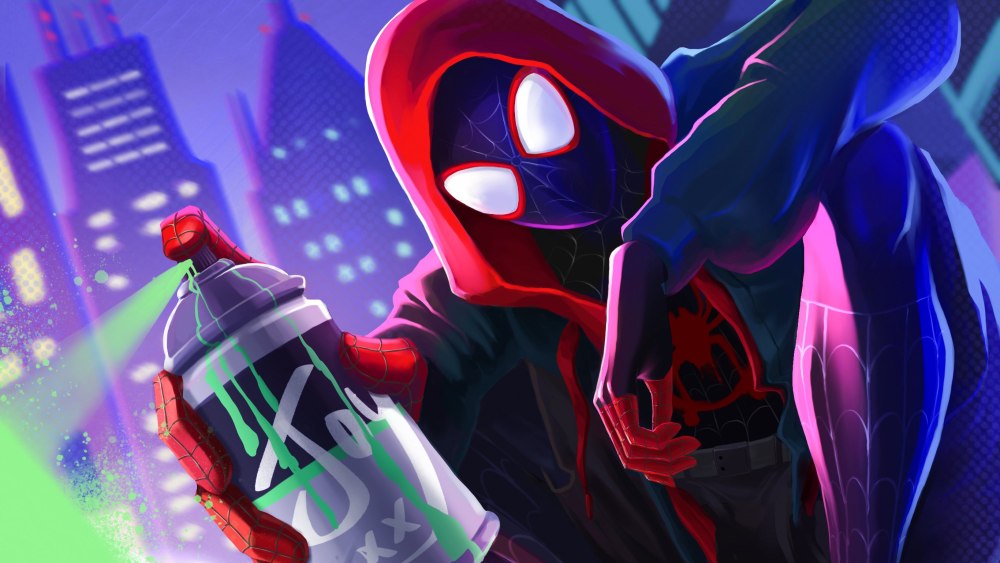 Spider man into the Spider Verse Паркер