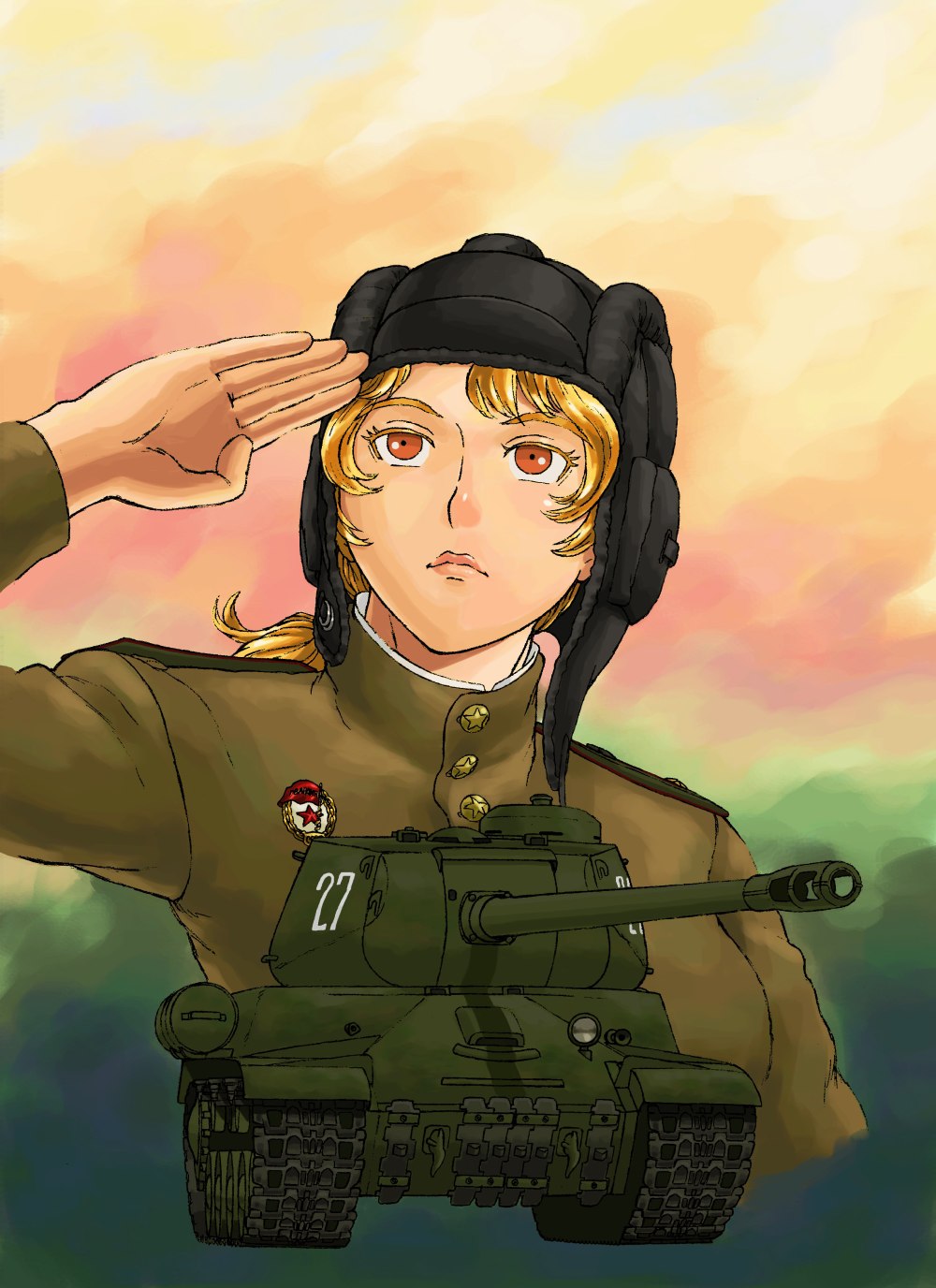 Военный танкист