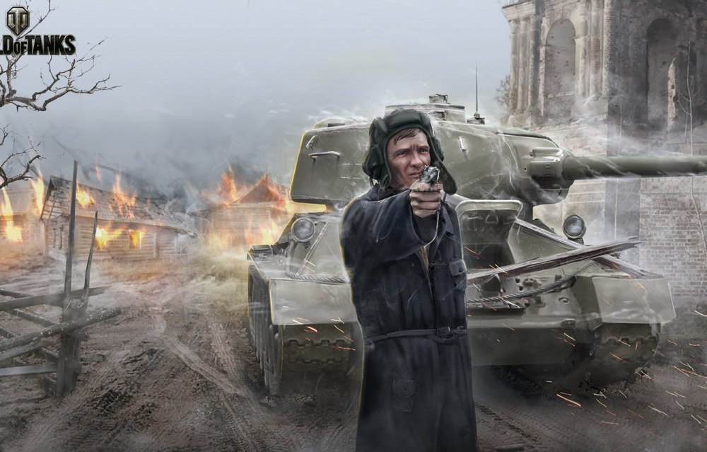 Аниме танк т 34