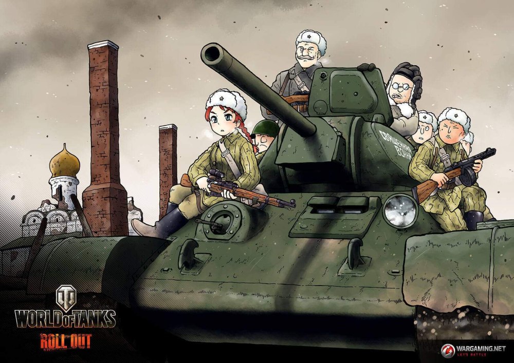 Девушка танкистка