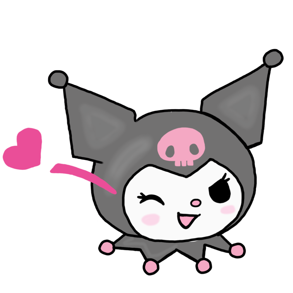 Причёска Куроми Sanrio