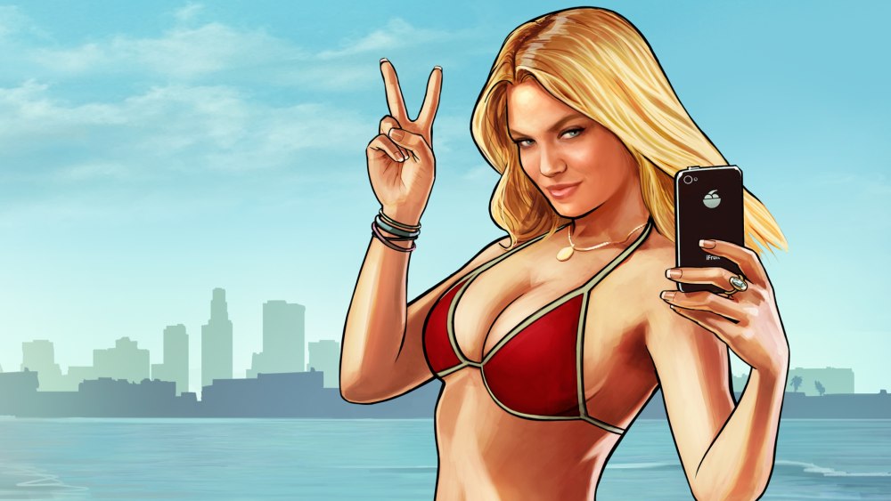 Grand Theft auto 5 девушки