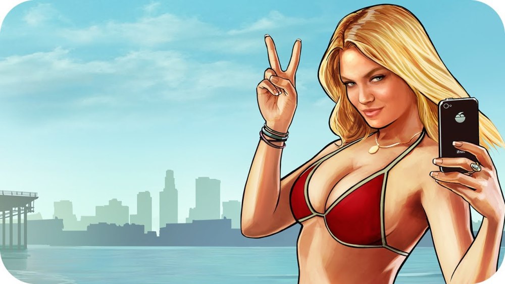 Линдси Лохан GTA V