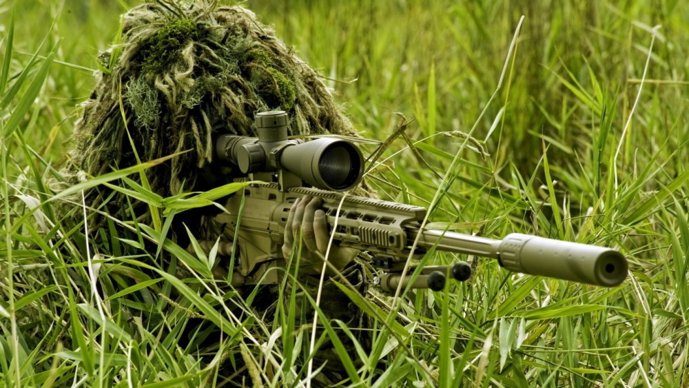 Call of Duty гоуст снайпер