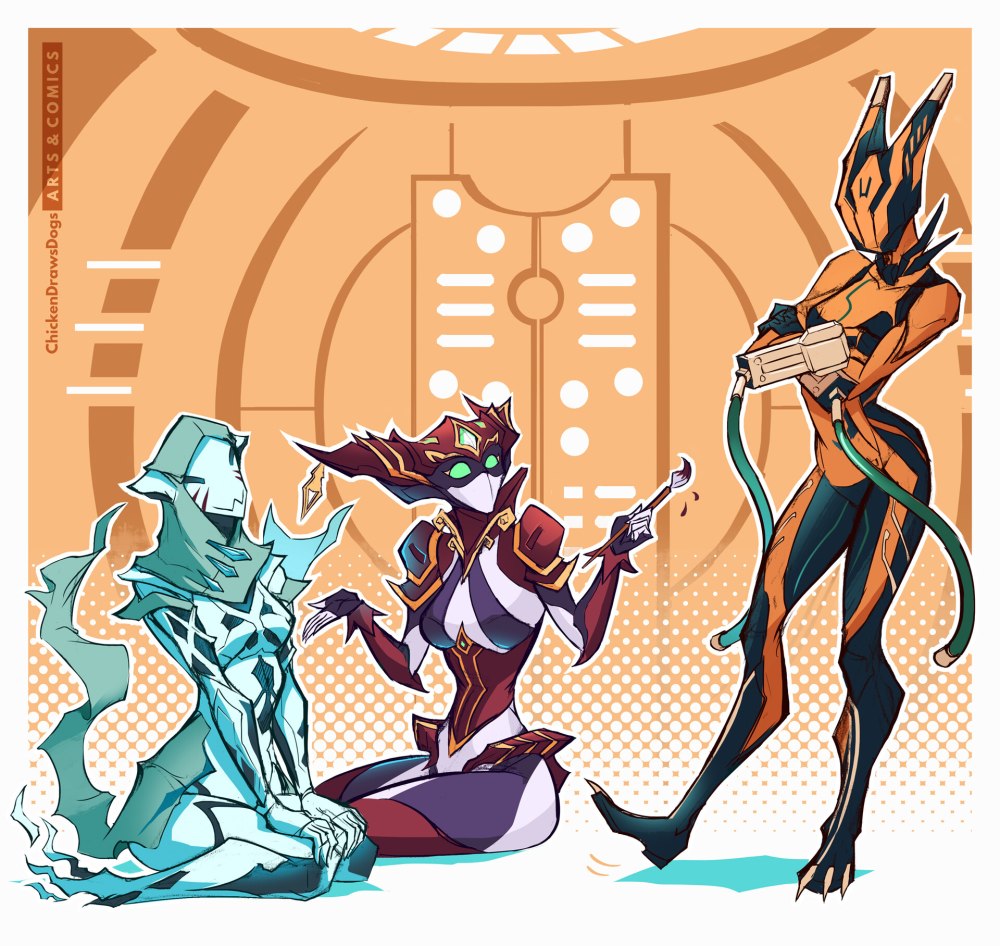 Warframe ВИСП скины