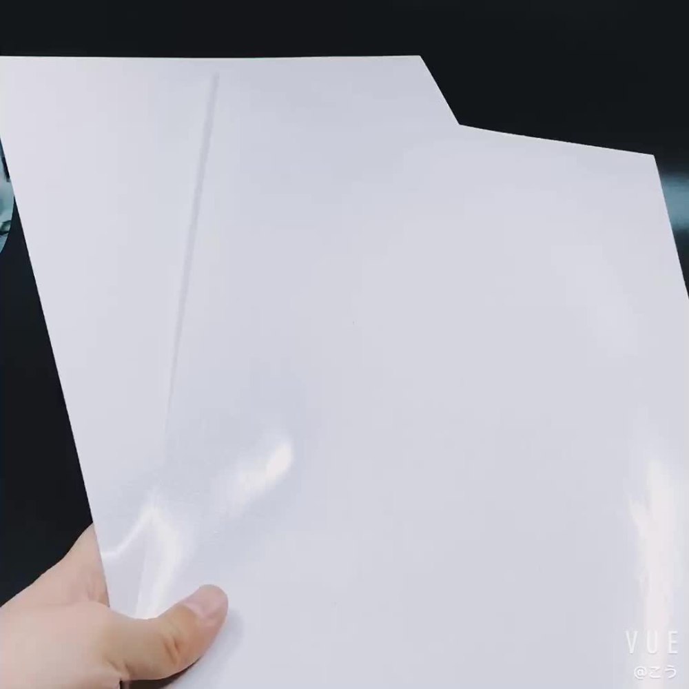 Glossy White paper