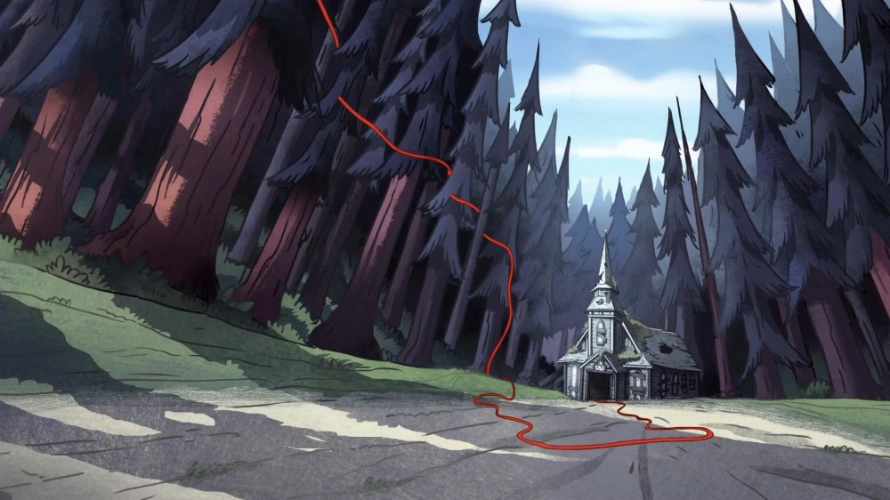 Водонапорная башня Gravity Falls