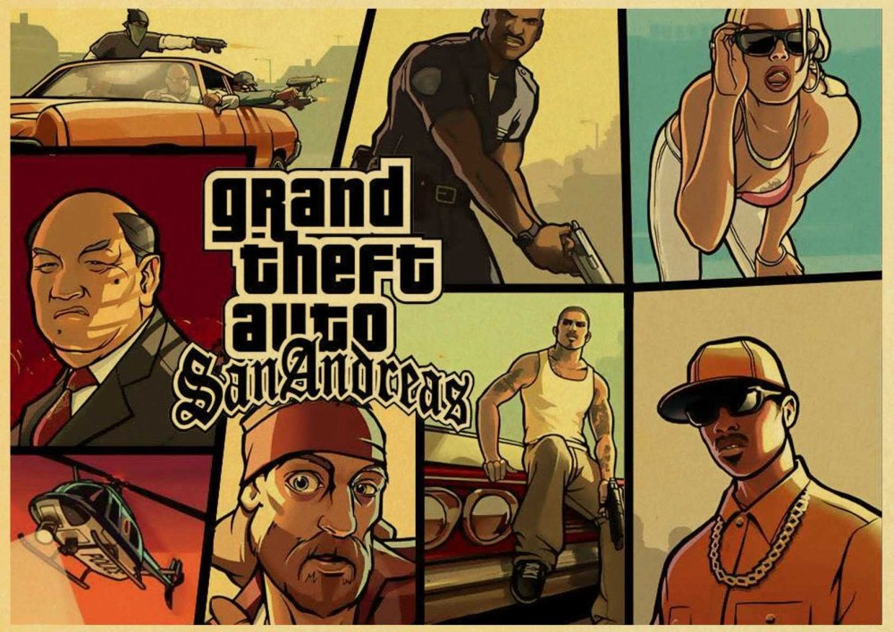 GTA San Andreas Art