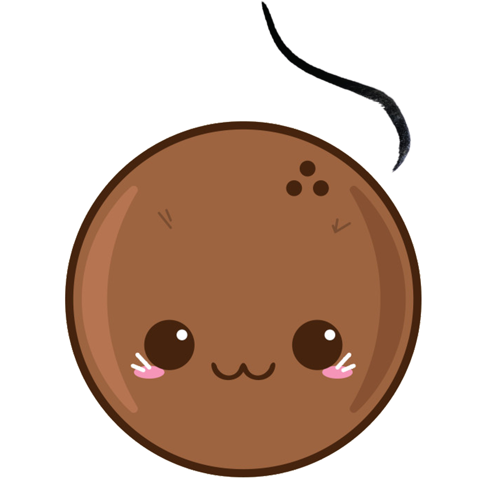 Кокос эскиз