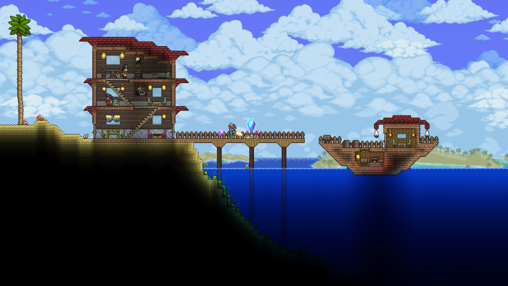 Terraria Ocean House