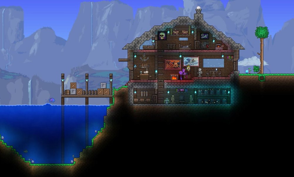 Terraria оранжерея