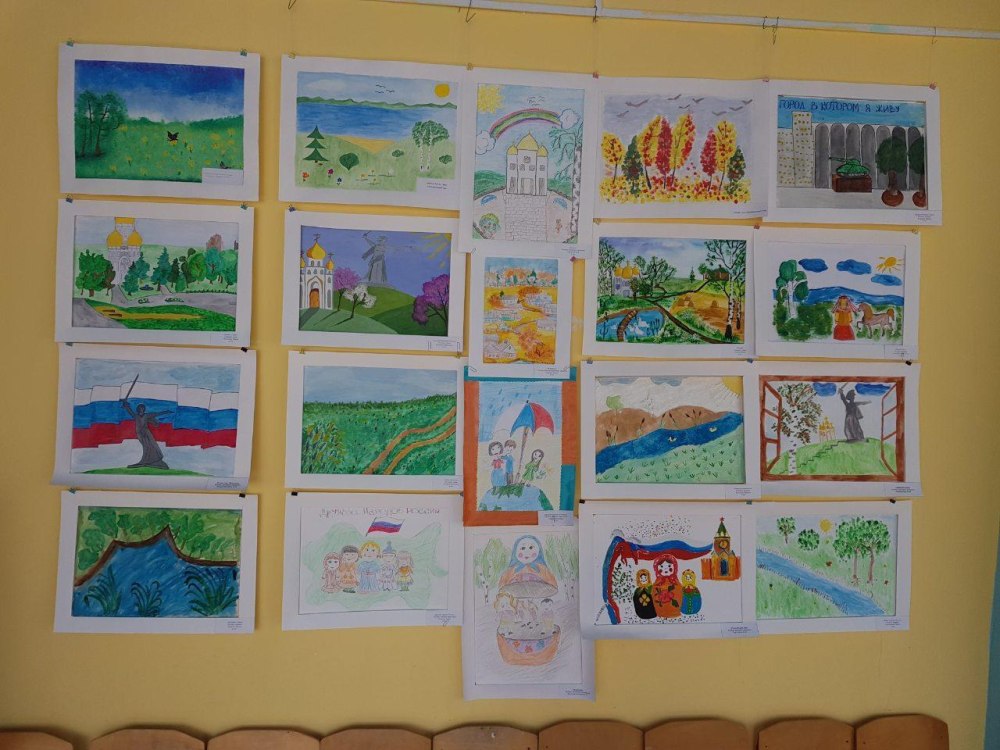 Рисунки на тему Россия Родина моя