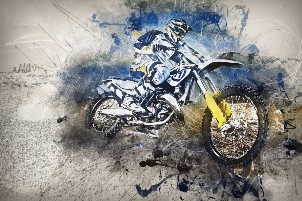 Рама кроссового мотоцикла Kawasaki kx250f