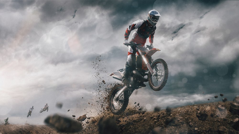 Мотоцикл Suzuki мотокросс
