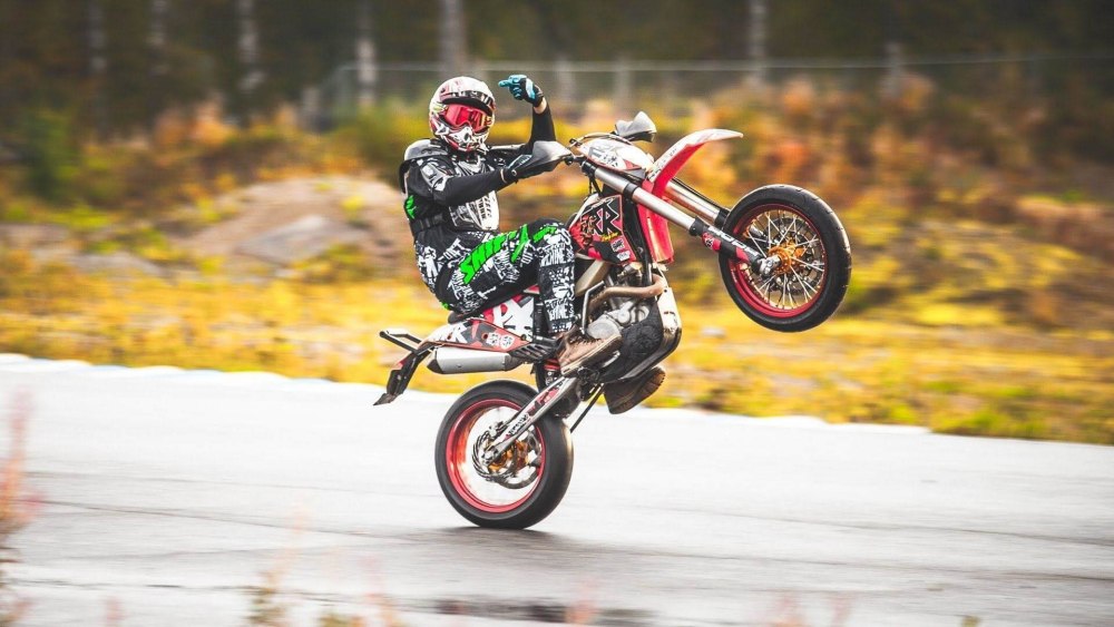 KTM SX 125 Wheelie