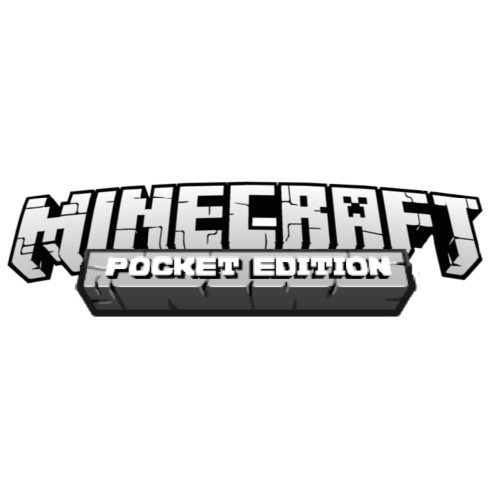 Minecraft pe логотип