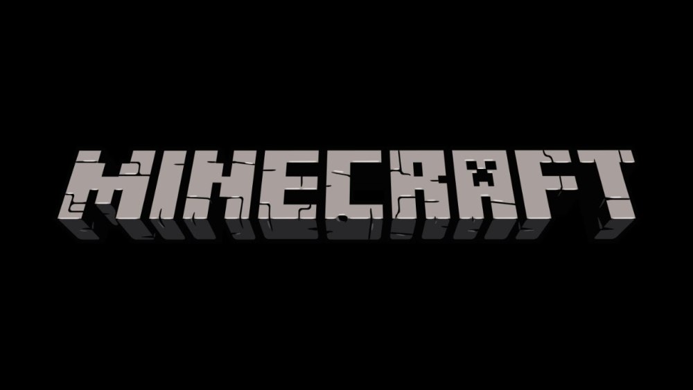 Minecraft надпись
