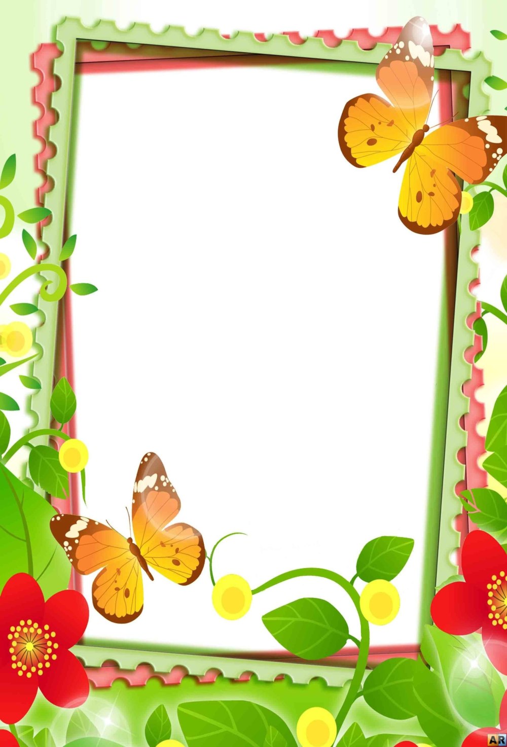 Фон детский природа