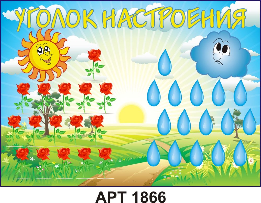 Стенды для детского сада капелька