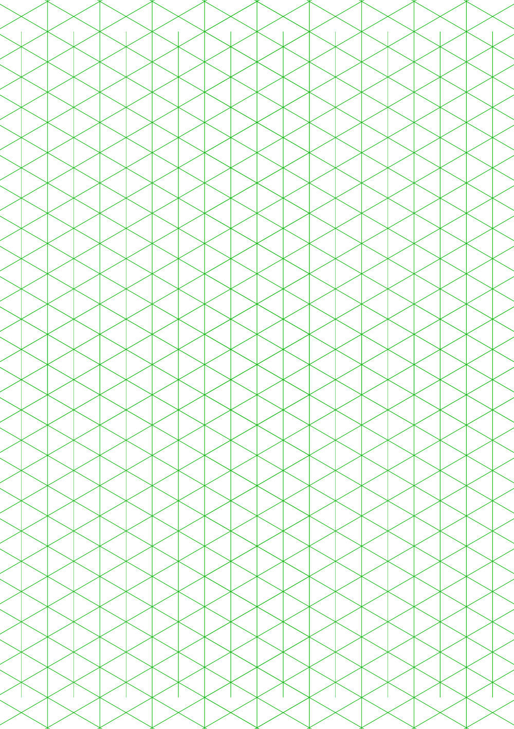 Isometric Grid 500x500