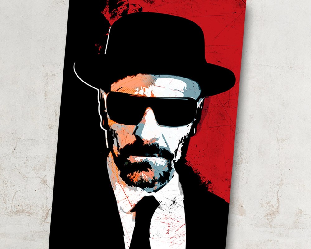 Heisenberg Breaking Bad Art